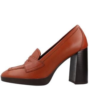 Geox Schoenen ,Bruin ,Leer D Teulada