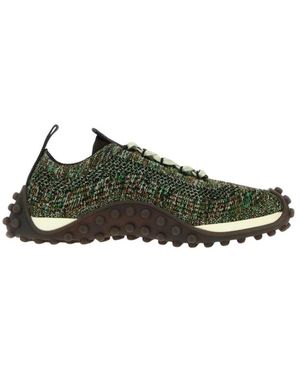 Ami Paris Schoenen ,Veelkleurig ,Leer Mirage Sneakers - Groen