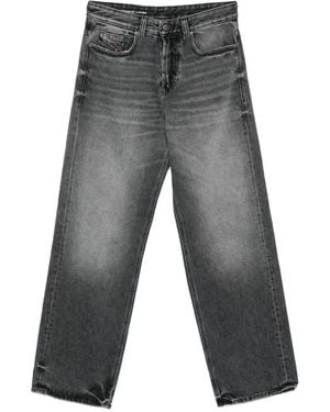 DIESEL Straight Jeans - Gris