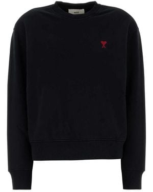 Ami Paris Sweatshirts - Negro