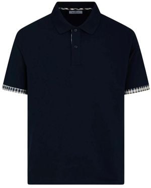 Aquascutum Polo Shirts - Blue