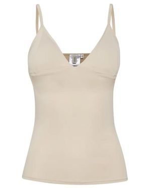Gestuz Sleeveless Tops - Marrone