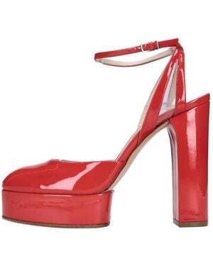 Casadei Court Shoes - Red
