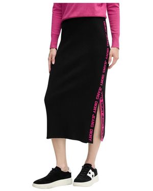 DKNY Midi Skirts - Noir