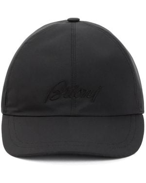 Brioni Accessoires ,Blauw ,Polyester O41P0Lpa 9064000 Cap - Zwart