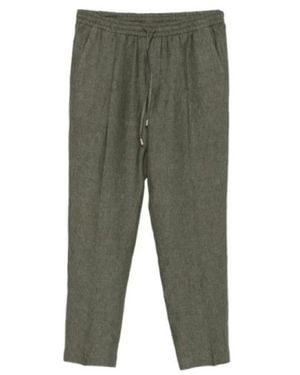 BRIGLIA Wide Trousers - Green