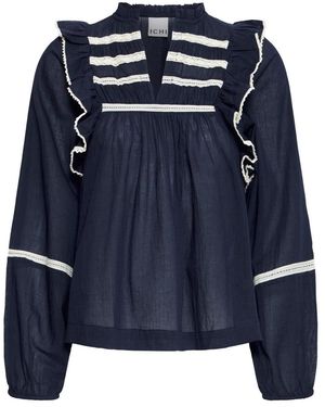 Ichi Blouses - Bleu