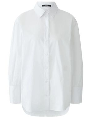 Ouí Extra-Lange A-Lijn Shirt - Wit