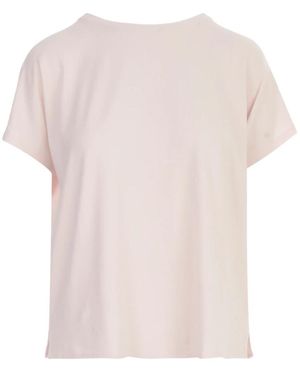 Majestic Filatures Rode Boothals Trui - Roze