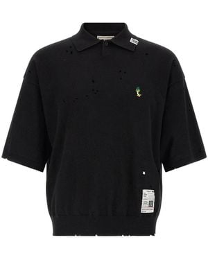 Maison Mihara Yasuhiro Polo Shirts - Black
