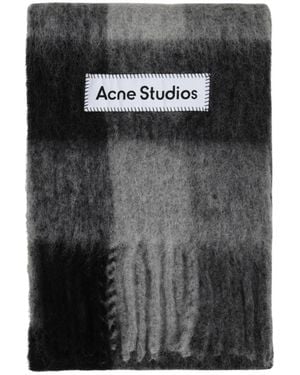 Acne Studios Winter Scarves - Negro