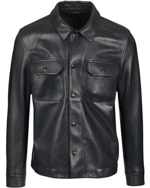 Tom Ford Leather Jackets - Negro