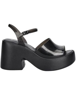 Melissa Schoenen ,Zwart ,Lina Platform Sandaal