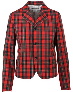 Comme des Garçons Giacca Corta - Rood