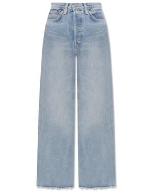 RE/DONE Wide Jeans - Blu