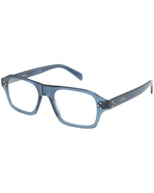 Celine Bold 3 Dots Hd Optical Frame - Blau