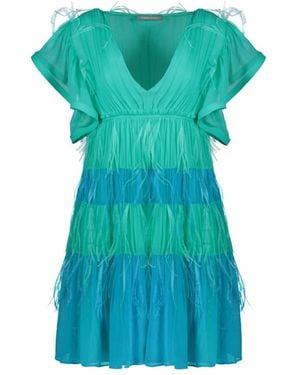 Alberta Ferretti Short Dresses - Blue