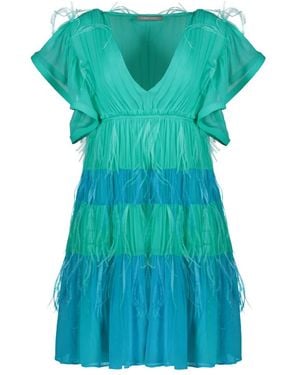 Alberta Ferretti Short Dresses - Blue
