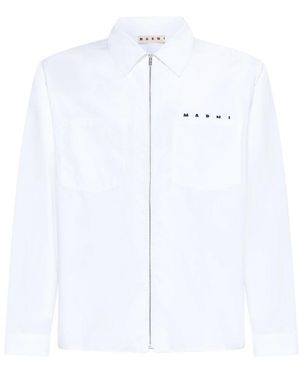 Marni Light Jackets - White