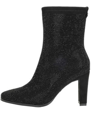 Mexx Schoenen ,Zwart ,Mandy Macy Enkellaarsjes