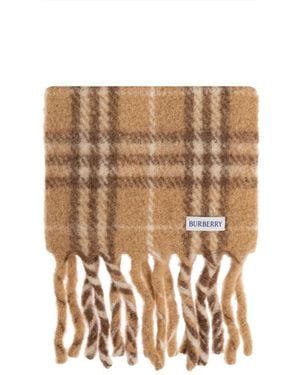 Burberry Accessoires ,Bruin ,Wol Wol Sjaal