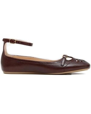 Chloé Misty Ballet Flat - Bruin
