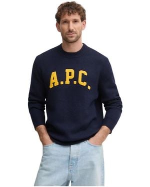 A.P.C. Joshua Sweater - Blau
