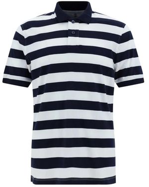 Brunello Cucinelli Polo classica blu