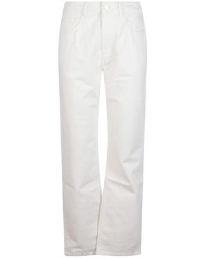 Ami Paris Straight Jeans - Blanco