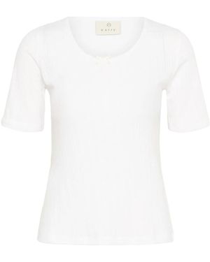 Kaffe T-Shirts - Bianco