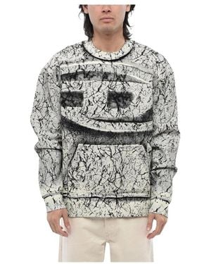 DIESEL Sweatshirts - Grey