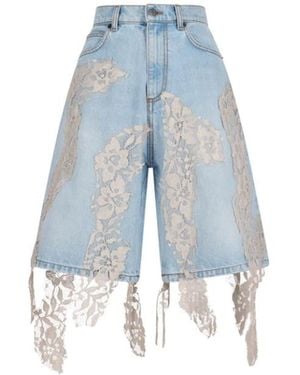 GIUSEPPE DI MORABITO Denim Shorts - Blue