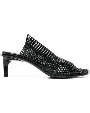 KENZO Heeled Mules - Noir