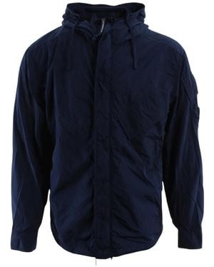 C.P. Company Jassen ,Blauw ,Chrome-R Hooded Lens Overshirt