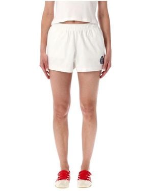 Sporty & Rich Short Shorts - White