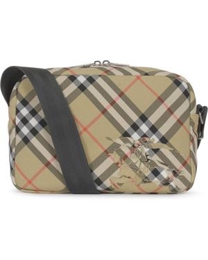 Burberry Cross Body Bags - Metallic