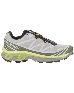 Salomon Fitness ,Veelkleurig ,Xt-6 Sneakers - Grijs