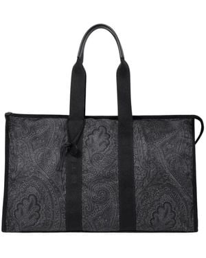 Etro Shopping Bags - Black