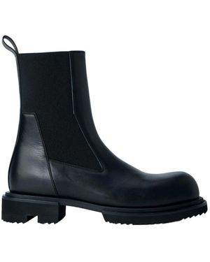 Rick Owens Chelsea Boots - Black