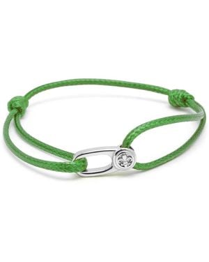 Nialaya String Bracelet With Hook - Groen