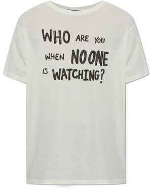 R13 T-Shirts - Blanco