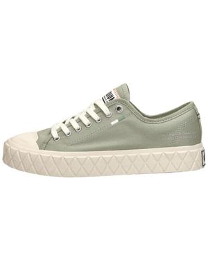 Palladium Schoenen ,Groen ,Palla Ace Veterschoenen Laag