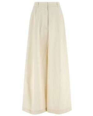 Thelatest Wide Trousers - Natural
