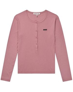 Munthe Tops ,Roze ,Long Sleeve Tops