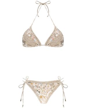 Miss Bikini Badmode ,Tweed Gloria Bikini - Wit