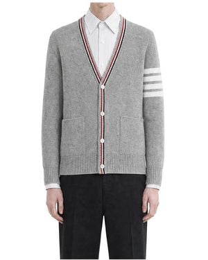 Thom Browne Cardigans - Gris