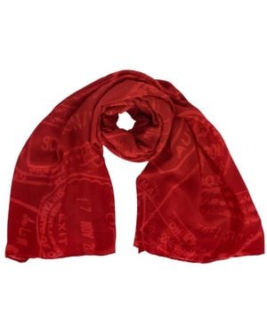 Alviero Martini 1A Classe Scarves - Red