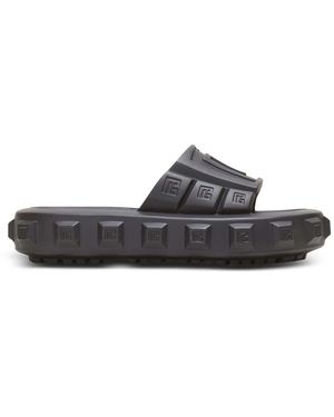 Balmain Ari Flat Mules - Schwarz