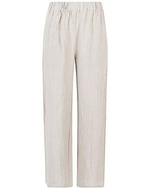 Apuntob Straight Trousers - Blanco