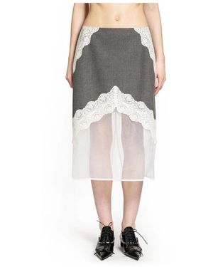 Jil Sander Midi Skirts - Grey